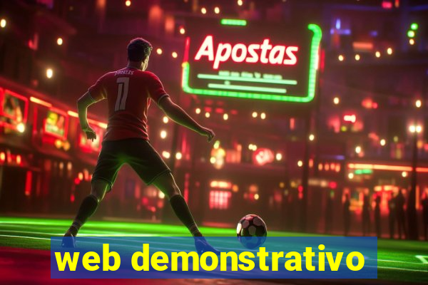 web demonstrativo